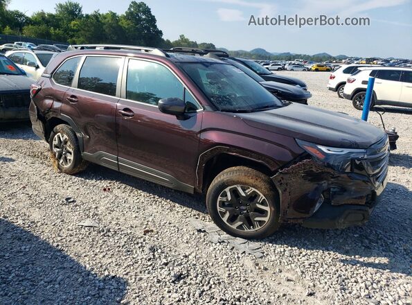 4S4SLDD61T3048479 2026 SUBARU FORESTER Burgundy წინა მარჯვენა