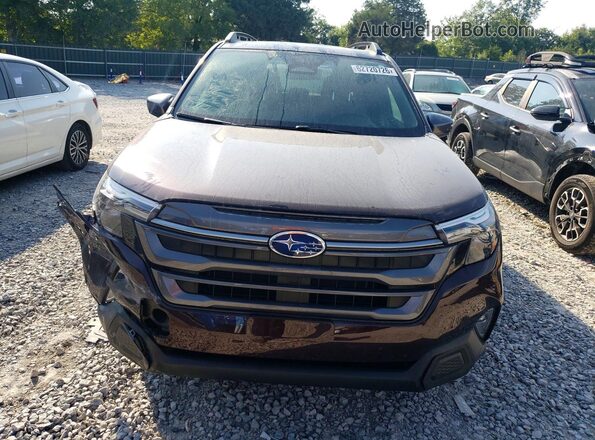4S4SLDD61T3048479 2026 SUBARU FORESTER Burgundy წინა ხედი