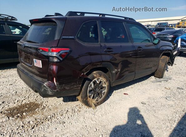 4S4SLDD61T3048479 2026 SUBARU FORESTER Burgundy უკანა მარჯვენა