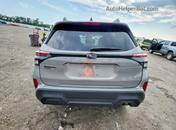 4S4SLDD63T3078308 2026 SUBARU FORESTER Gray Widok z tyłu
