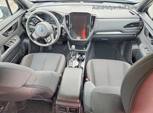 4S4SLDD63T3078308 2026 SUBARU FORESTER Gray Widok deski rozdzielczej
