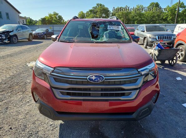 4S4SLDD63T3083489 2026 SUBARU FORESTER Red Դիմացի տեսք