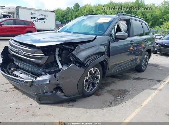 4S4SLDD65T3017347 2026 SUBARU FORESTER Серый Передняя левая четверть