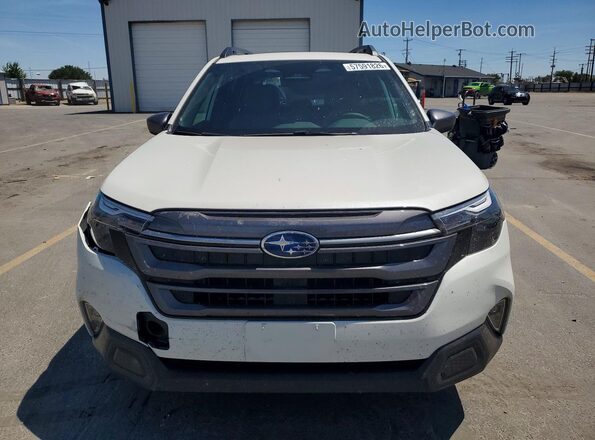 4S4SLDD65T3021561 2026 SUBARU FORESTER White Front view