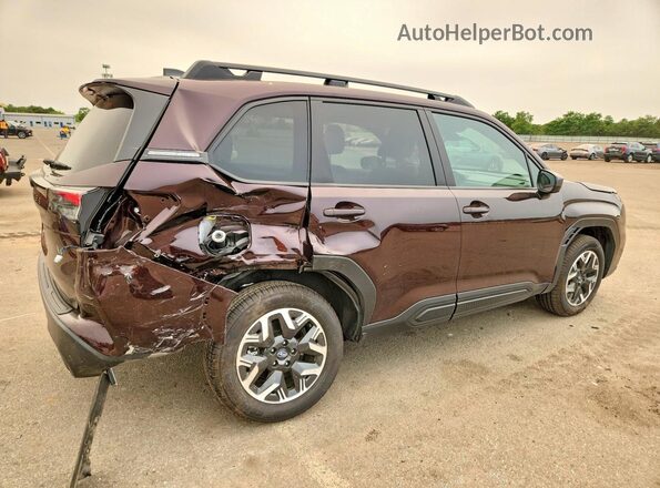 4S4SLDD65T3049926 2026 SUBARU FORESTER Maroon Rear right