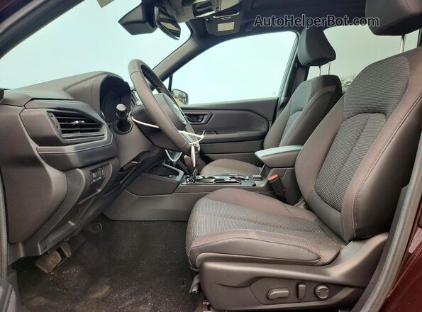 4S4SLDD65T3049926 2026 SUBARU FORESTER Maroon Front interior view