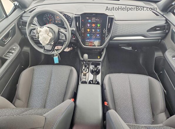 4S4SLDD66T3010911 2026 SUBARU FORESTER Серый Вид панели приборов