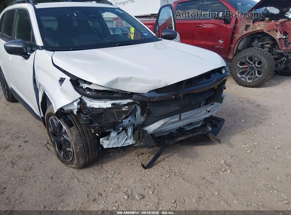 4S4SLDD66T3088248 2026 SUBARU FORESTER White Front view