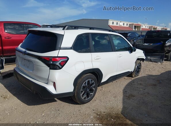4S4SLDD66T3088248 2026 SUBARU FORESTER White Rear right