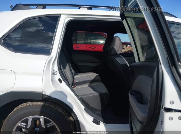 4S4SLDD66T3088248 2026 SUBARU FORESTER White VIN sticker view