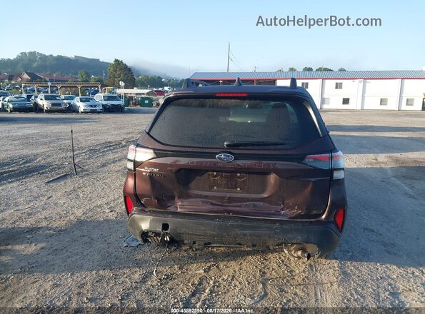 4S4SLDD67T3024526 2026 SUBARU FORESTER Burgundy 