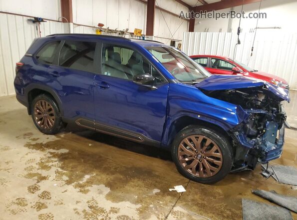 4S4SLDF61T3019660 2026 SUBARU FORESTER Blue Передня права чверть