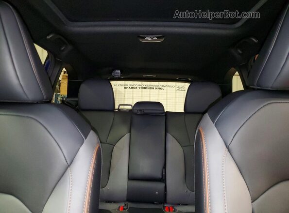 4S4SLDF61T3019660 2026 SUBARU FORESTER Blue Вид задніх сидінь