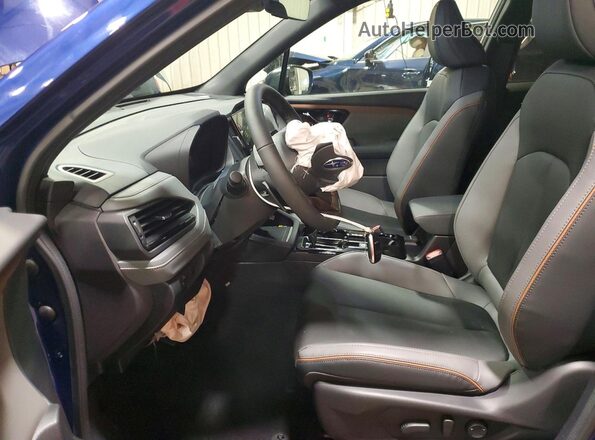 4S4SLDF61T3019660 2026 SUBARU FORESTER Blue Вид салону спереду