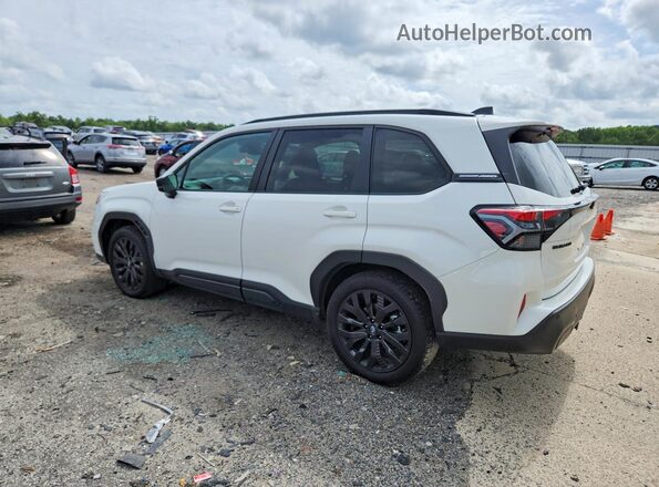 4S4SLDH66T3093900 2026 SUBARU FORESTER White Tył lewy
