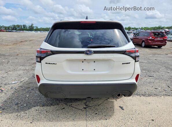 4S4SLDH66T3093900 2026 SUBARU FORESTER White Widok z tyłu