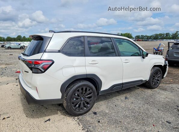 4S4SLDH66T3093900 2026 SUBARU FORESTER White Tył prawy