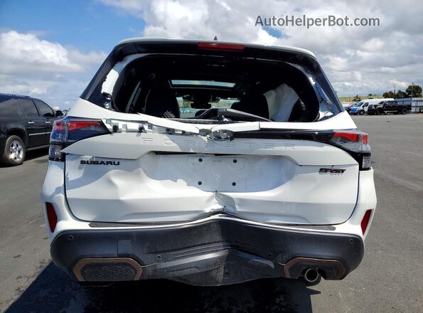 4S4SLDH67T3009406 2026 SUBARU FORESTER White უკანა ხედი