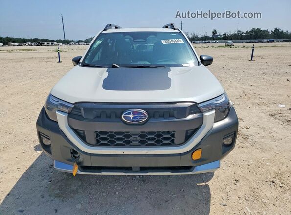 4S4SLDK63T3004969 2026 SUBARU FORESTER White Դիմացի տեսք