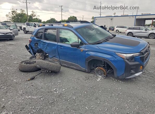 4S4SLDL60T3059829 2026 SUBARU FORESTER Blue Przód prawy