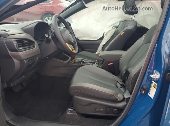 4S4SLDL60T3059829 2026 SUBARU FORESTER Blue Widok wnętrza z przodu