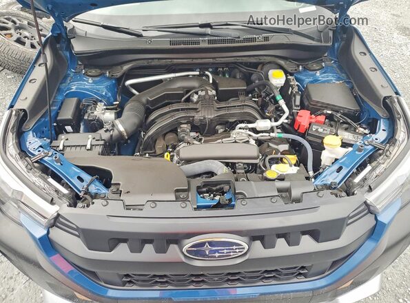 4S4SLDL60T3059829 2026 SUBARU FORESTER Blue Widok komory silnika