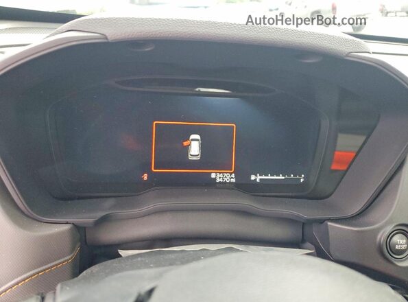 4S4SLDL60T3059829 2026 SUBARU FORESTER Blue Widok zestawu wskaźników