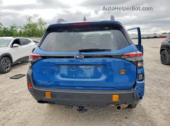 4S4SLDL62T3030221 2026 SUBARU FORESTER Blue უკანა ხედი