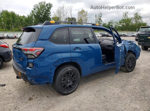 4S4SLDL62T3030221 2026 SUBARU FORESTER Blue უკანა მარჯვენა