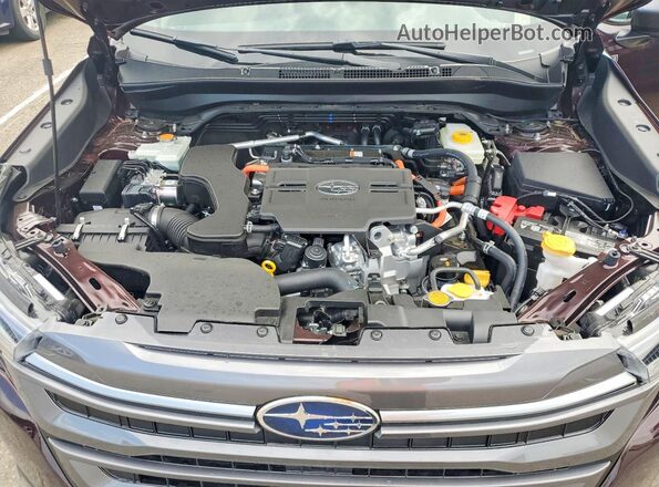 4S4SLSR76T3107256 2026 SUBARU FORESTER Burgundy Widok komory silnika