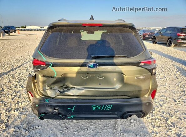 4S4SLST71T3068343 2026 SUBARU FORESTER Green Rear view