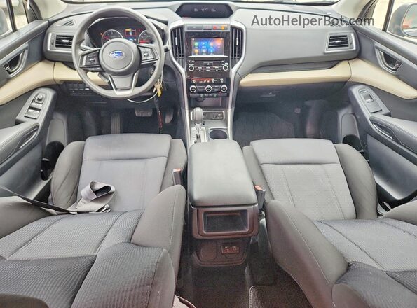 4S4WMAAD1M3442761 2021 SUBARU ASCENT Gray Առջևի վահանակի տեսք