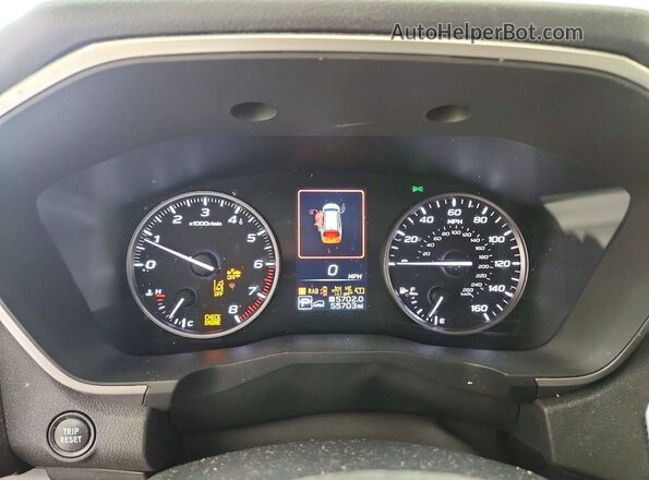 4S4WMAAD2S3413511 2025 SUBARU ASCENT Gray ხელსაწყოთა პანელის ხედი