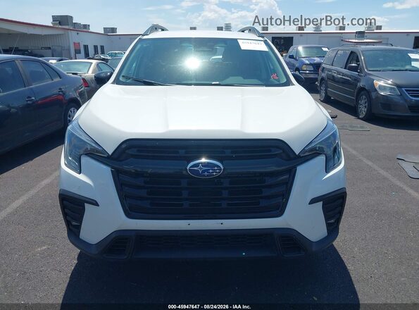 4S4WMAAD3T3422929 2026 SUBARU ASCENT White Vista del cuadro de instrumentos