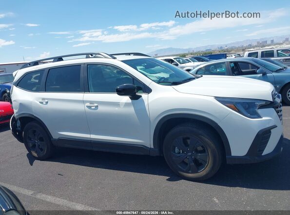 4S4WMAAD3T3422929 2026 SUBARU ASCENT White Vista interior trasera