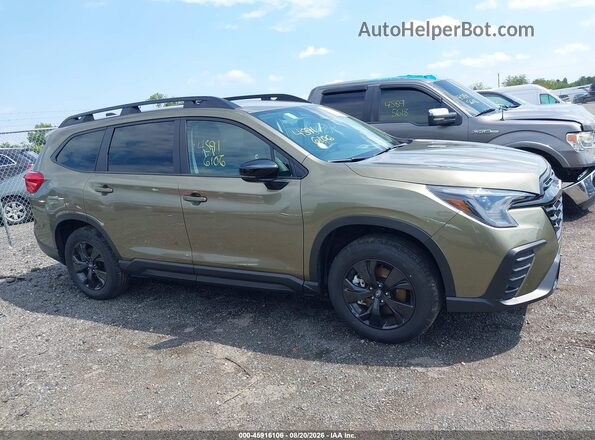 4S4WMAAD6T3421015 2026 SUBARU ASCENT Green Rear interior view