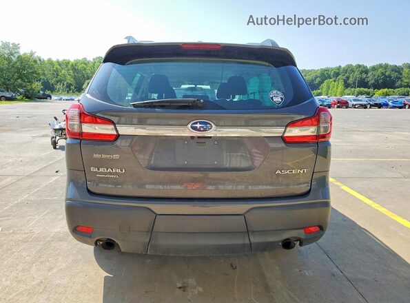 4S4WMAAD8M3447293 2021 SUBARU ASCENT Charcoal Rear view