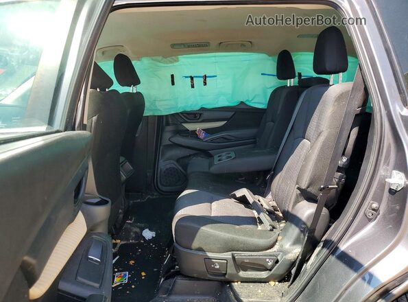 4S4WMAAD8M3447293 2021 SUBARU ASCENT Charcoal Rear interior view