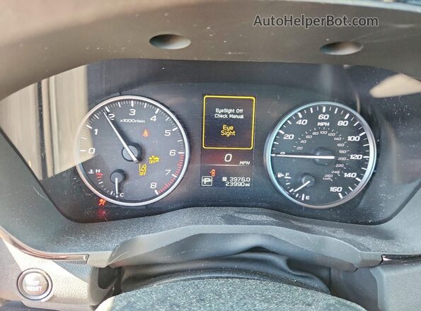 4S4WMAADXP3415465 2023 SUBARU ASCENT White ხელსაწყოთა პანელის ხედი