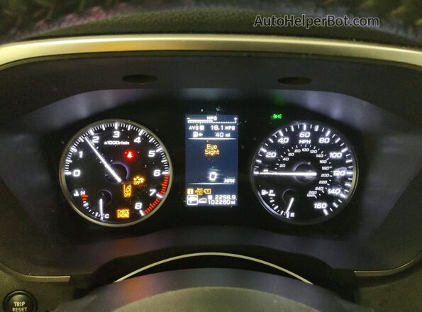 4S4WMABD1P3400965 2023 SUBARU ASCENT Silver Instrument cluster view