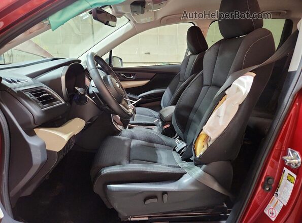 4S4WMABD5K3448199 2019 SUBARU ASCENT Красный Вид салона спереди