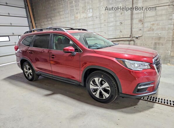 4S4WMABD5K3448199 2019 SUBARU ASCENT Красный Передняя правая четверть