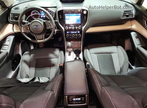 4S4WMABD5K3448199 2019 SUBARU ASCENT Красный Вид панели приборов