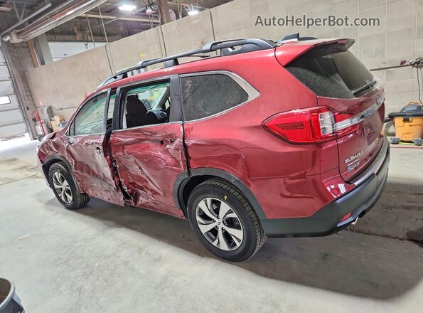 4S4WMABD5K3448199 2019 SUBARU ASCENT Красный Задняя левая четверть