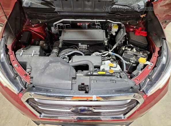 4S4WMABD5K3448199 2019 SUBARU ASCENT Красный Вид подкапотного пространства