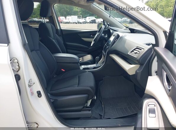 4S4WMABD8K3433017 2019 SUBARU ASCENT White Widok wnętrza z przodu
