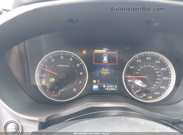 4S4WMABD8K3433017 2019 SUBARU ASCENT White Widok tylnych siedzeń