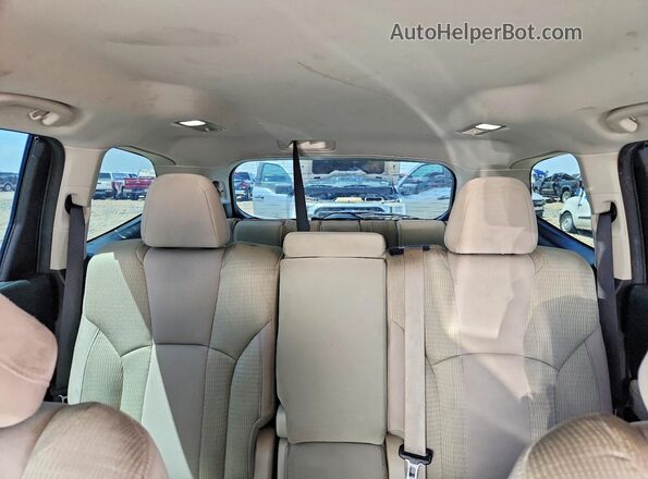 4S4WMACD0K3464096 2019 SUBARU ASCENT Silver Vista de los asientos traseros