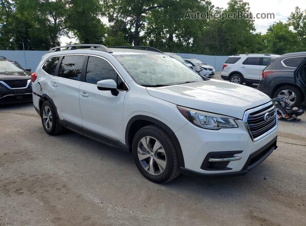 4S4WMACD1K3443046 2019 SUBARU ASCENT White Передня права чверть