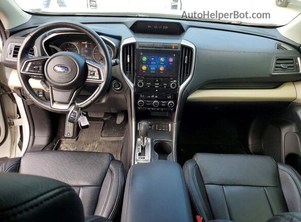 4S4WMACD1K3443046 2019 SUBARU ASCENT White Вид панелі приладів